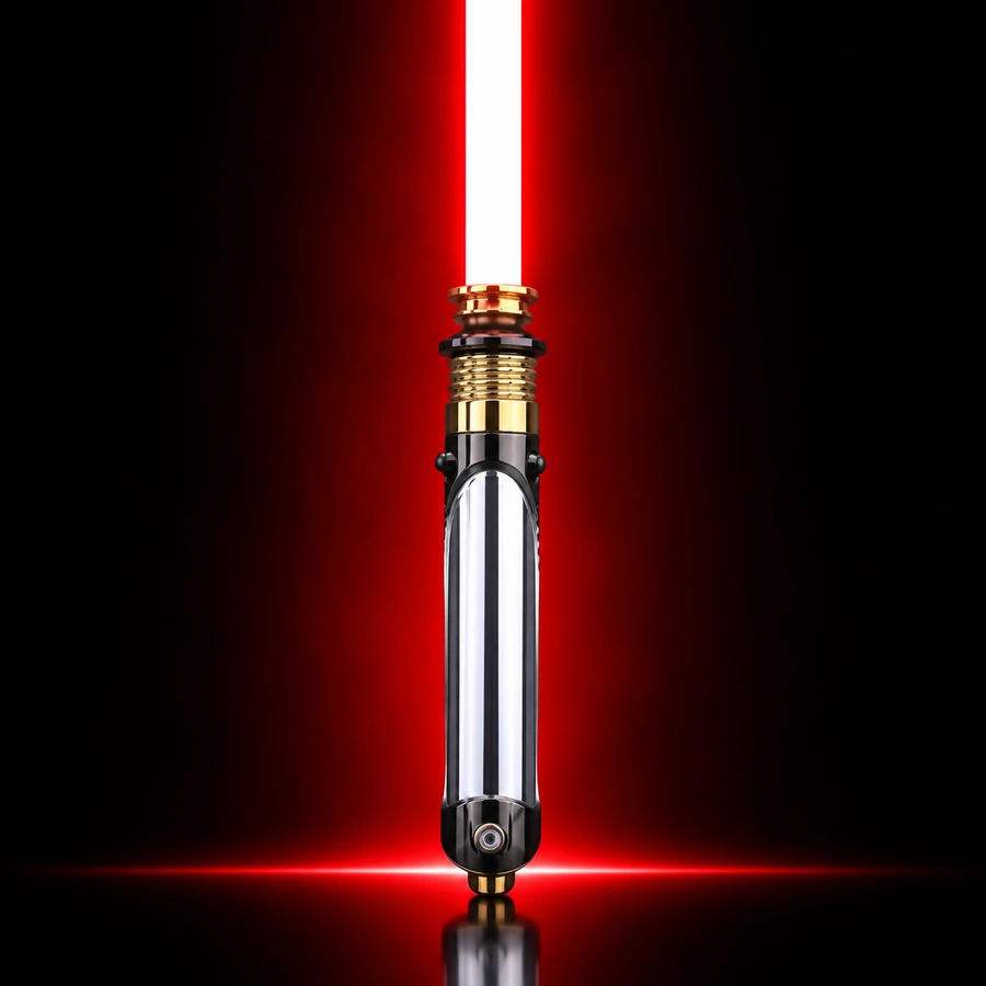 Official NSABERS Emperor Palpatine red lightsaber product view