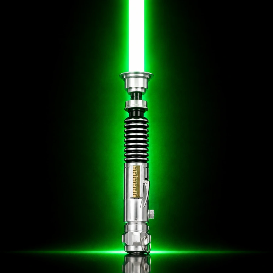 Green Jedi-style lightsaber