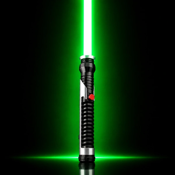 Official NSABERS Qui-Gon green lightsaber product view