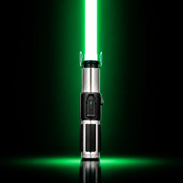 Official NSABERS Yoda green lightsaber product view